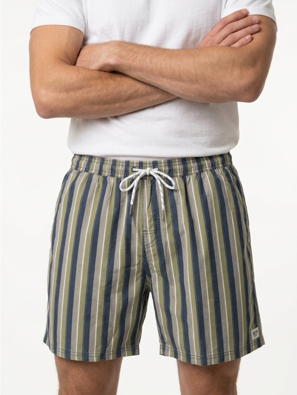 KATIN | NEW Kenwood Volley Striped Board Shorts Men’s Size X-Large